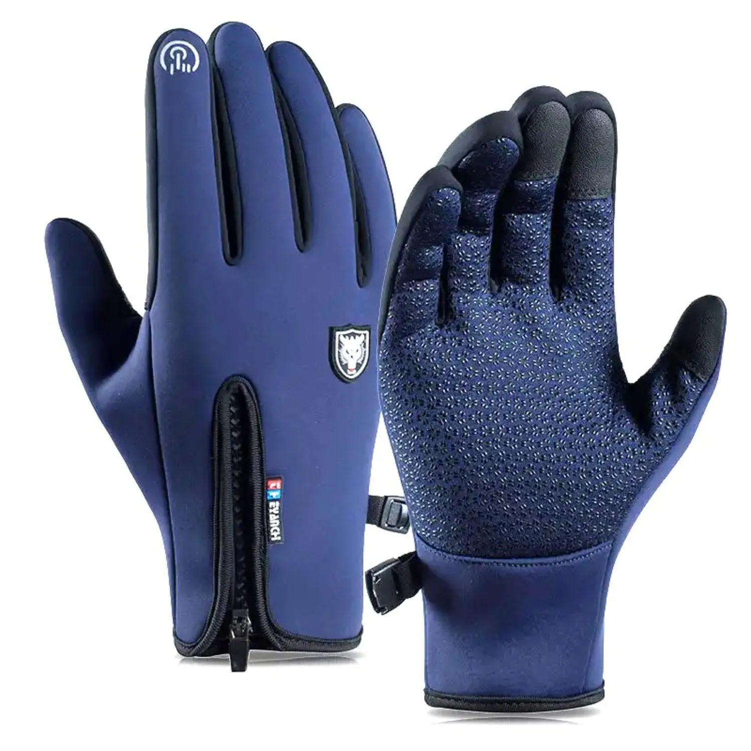 Kaza Winter Windproof Gloves with Zipper
