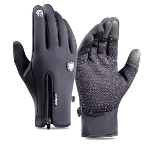 Kaza Winter Windproof Gloves with Zipper