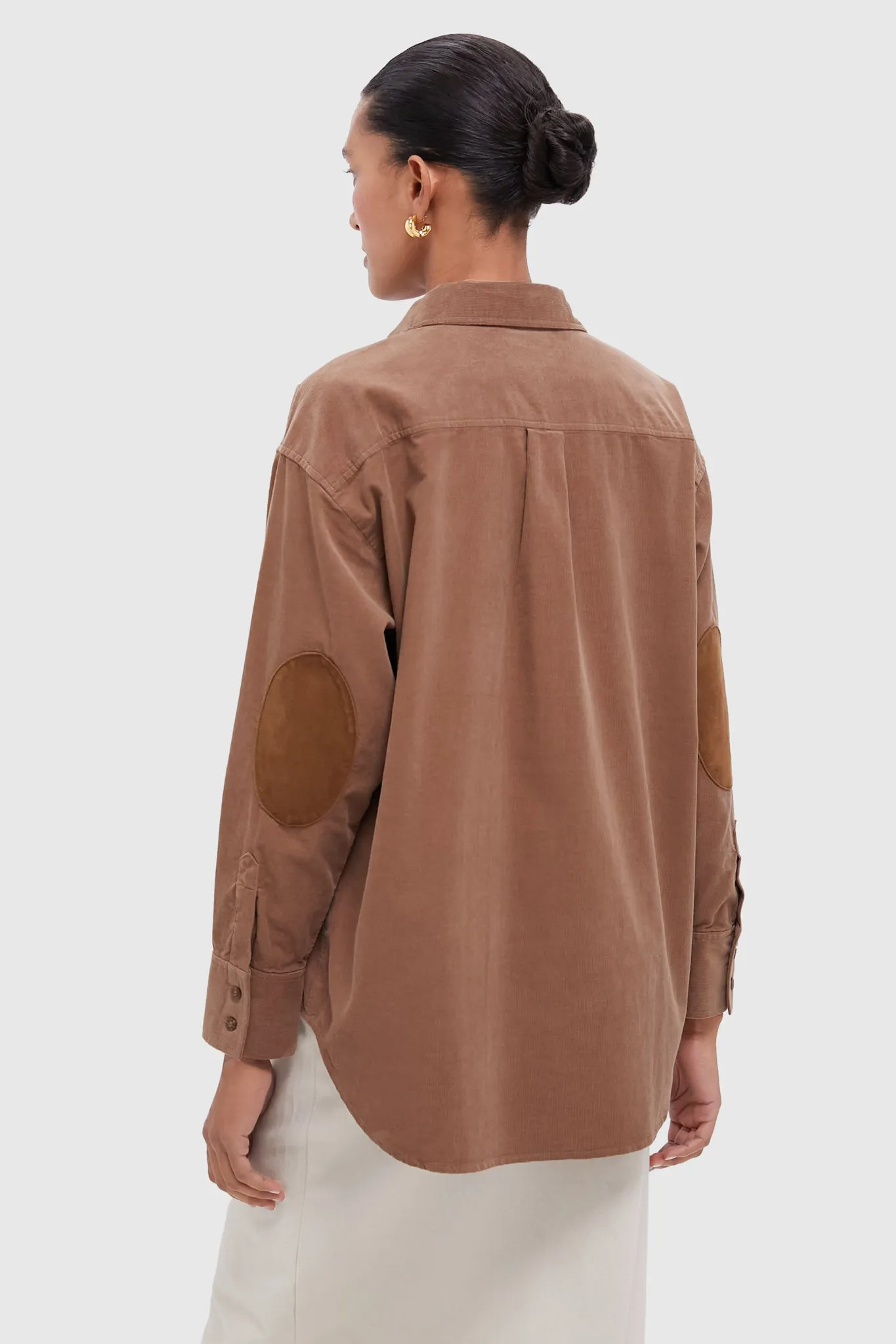 Khaki Corduroy Bryne Button Down