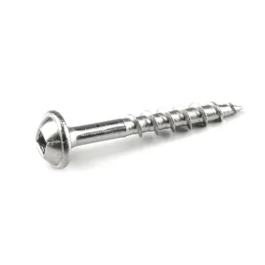 Kreg Stainless Steel Pocket Hole Coarse Thread Screws with Max-Loc Head