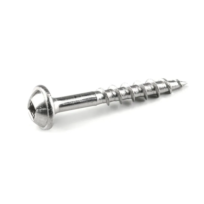 Kreg Stainless Steel Pocket Hole Coarse Thread Screws with Max-Loc Head
