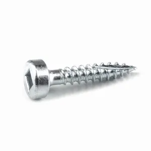 Kreg Zinc Pocket Hole Fine Thread Screws with Pan-Head
