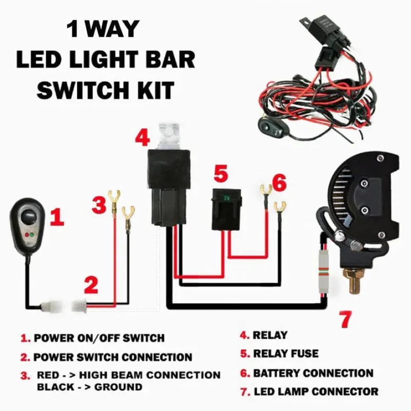 Lightfox DT Wiring Loom Harness Kit