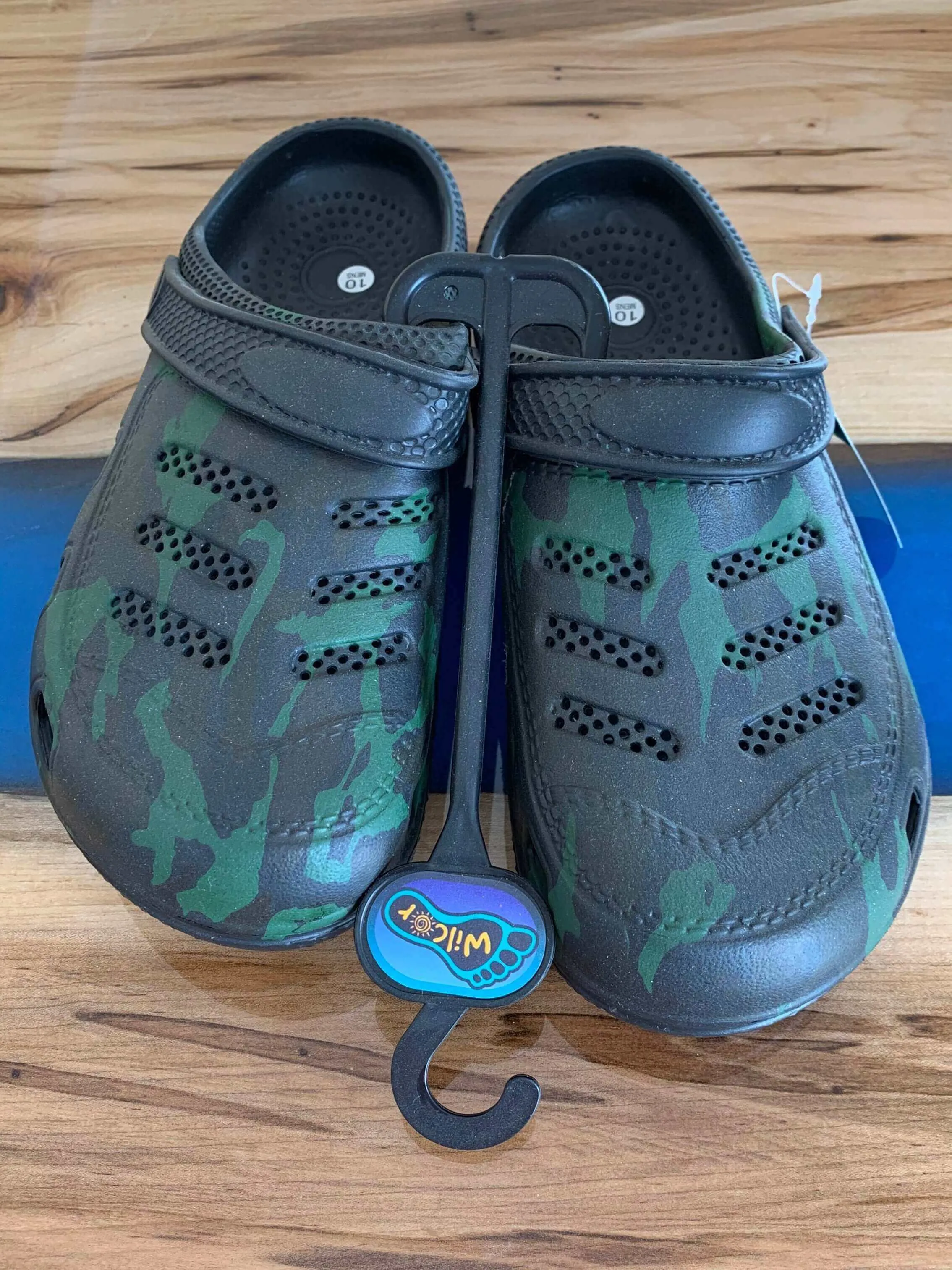 Mens Camo Clogs Asst