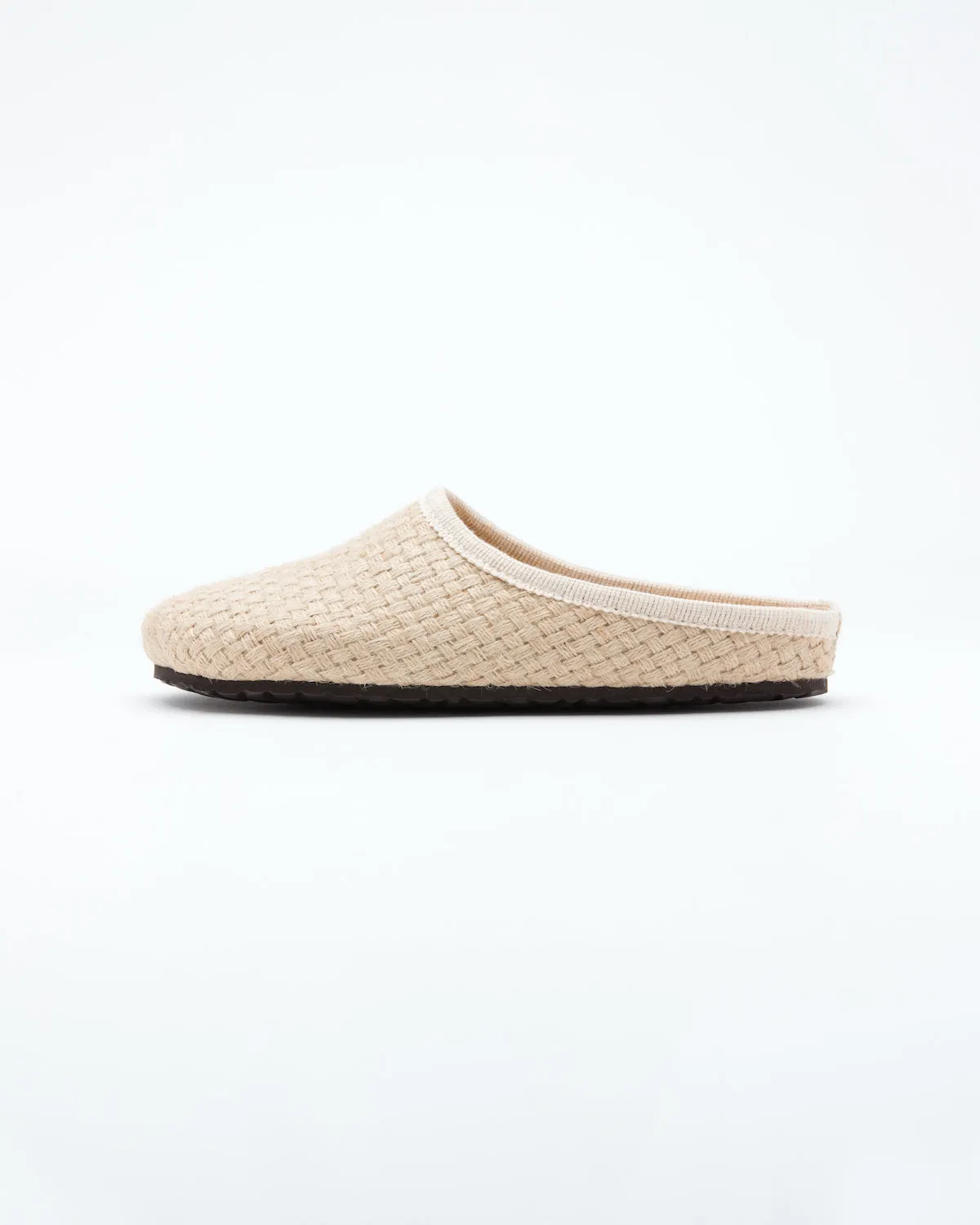 Men's Nebraska Woven Hemp Clogs Natural