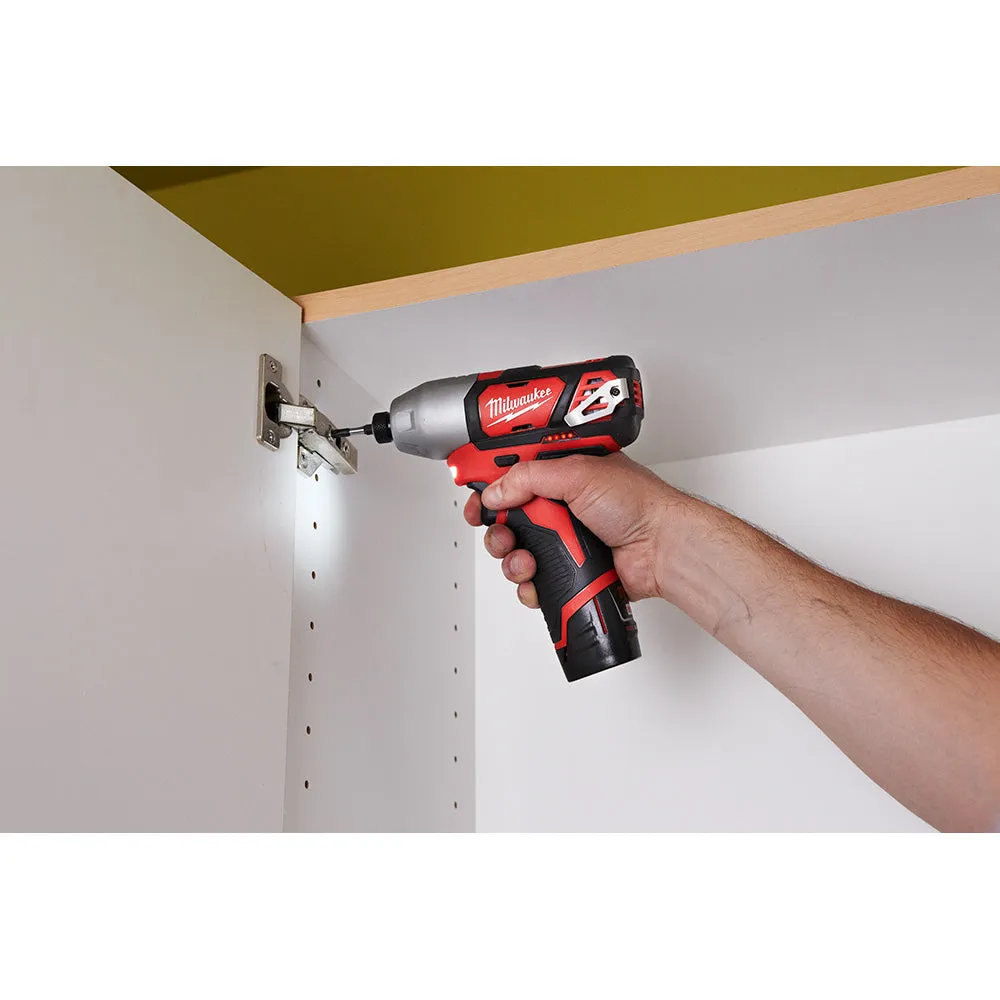 Milwaukee 2497-22 M12 Hammer Drill and Impact Combo