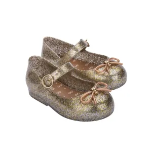Mini Melissa Mini Sweet Love - Gold / Silver Glitter