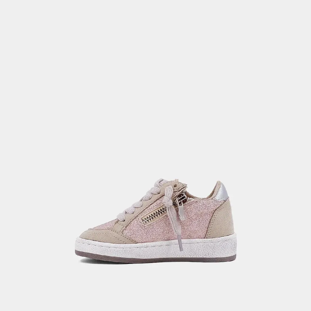 Paz Champagne Glitter Sneaker-Toddler