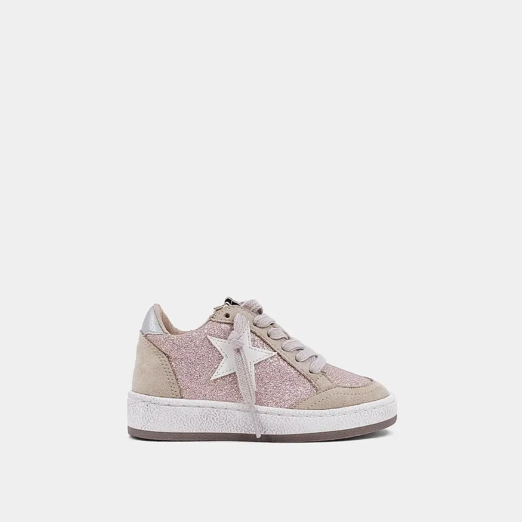 Paz Champagne Glitter Sneaker-Toddler