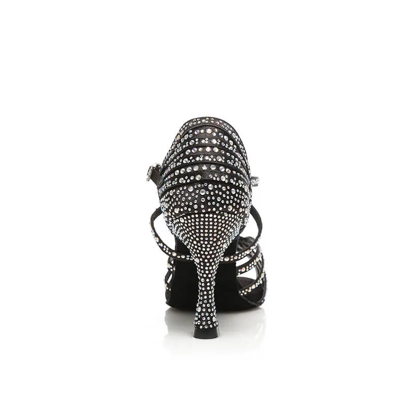 Rhinestone Latin Tango Dance Shoes