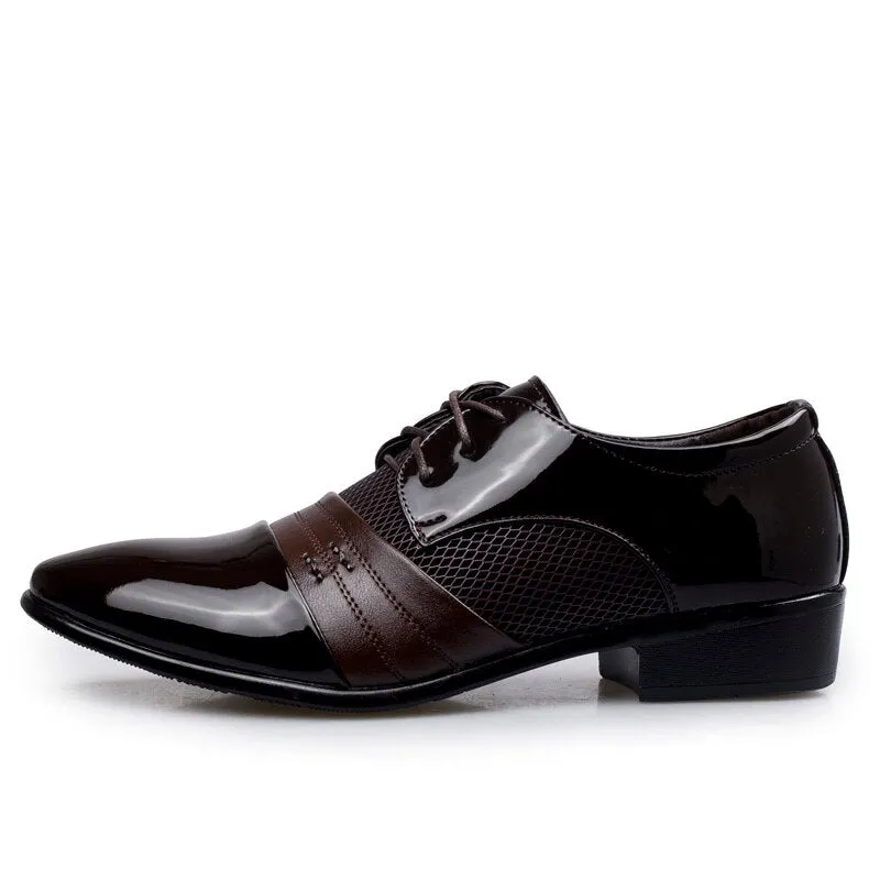 Sapatos Para Hombre Men's Fashion Lightweight Luxury Casual Loafers Basic Work Driving Formal Shoes Black /Brown Size 38-48