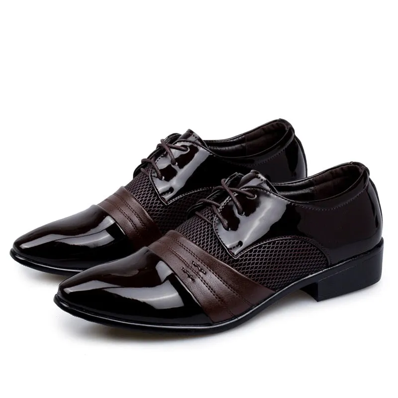 Sapatos Para Hombre Men's Fashion Lightweight Luxury Casual Loafers Basic Work Driving Formal Shoes Black /Brown Size 38-48