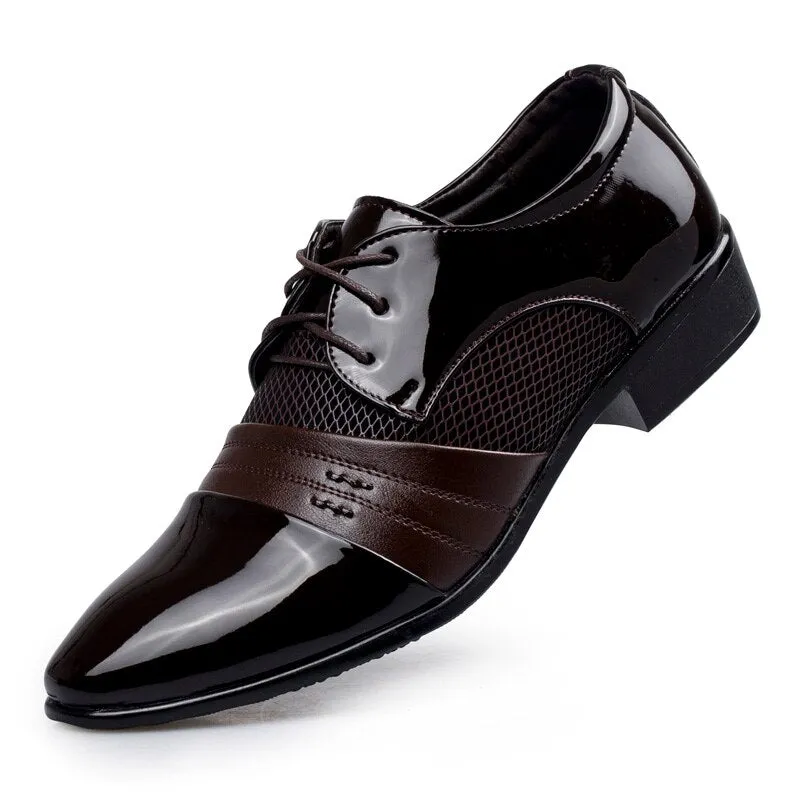 Sapatos Para Hombre Men's Fashion Lightweight Luxury Casual Loafers Basic Work Driving Formal Shoes Black /Brown Size 38-48