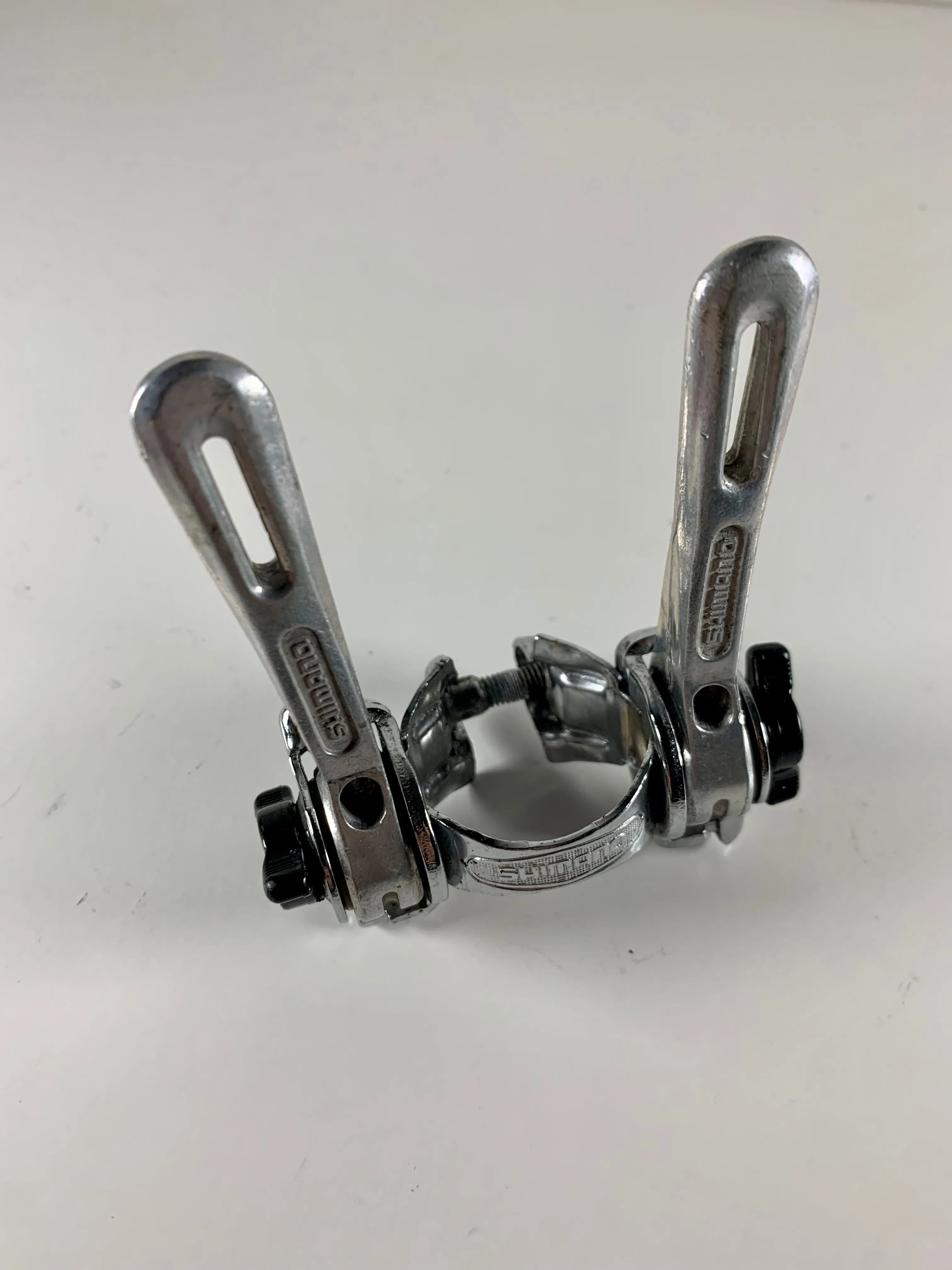 Shimano Altus clamp-on friction shifters