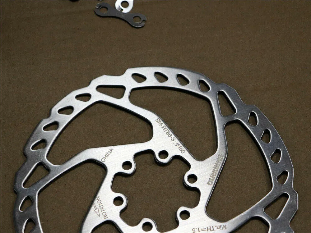 Shimano Deore SLX SM RT66 6 Bolt Disc Brake Rotor 160mm 180mm 203mm 6 Bolt MTB Bike Disc Brake Rotors