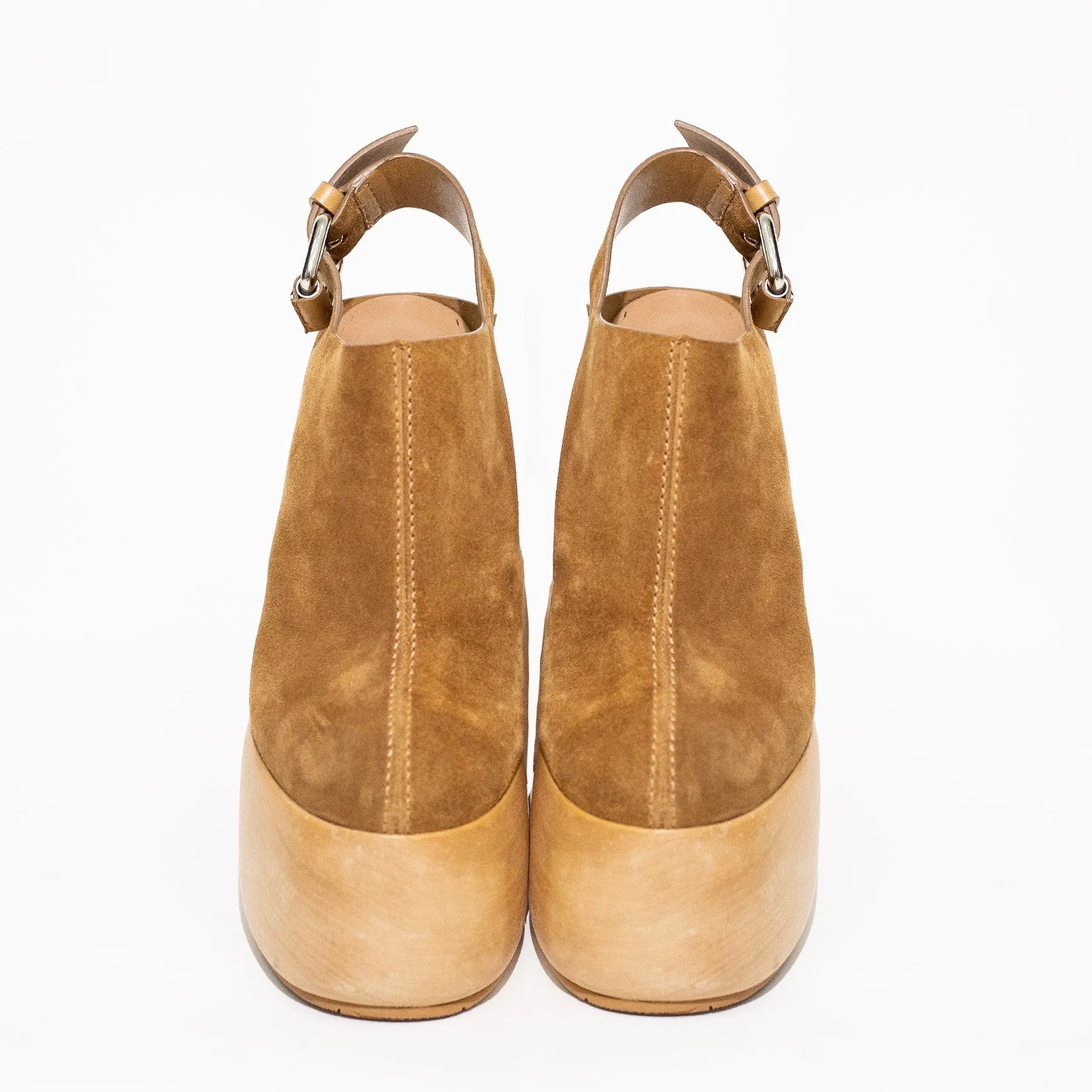 SUEDE CLOGS CASADEI