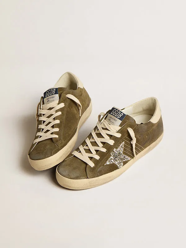 Super-Star Sneakers in Olive Night