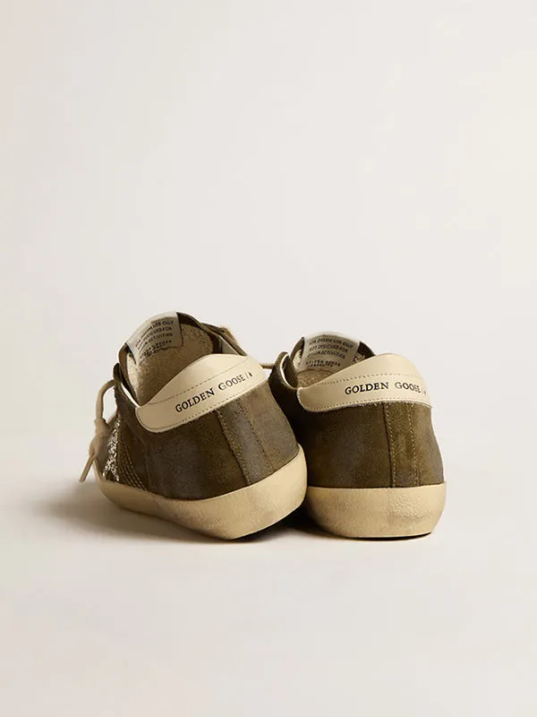 Super-Star Sneakers in Olive Night