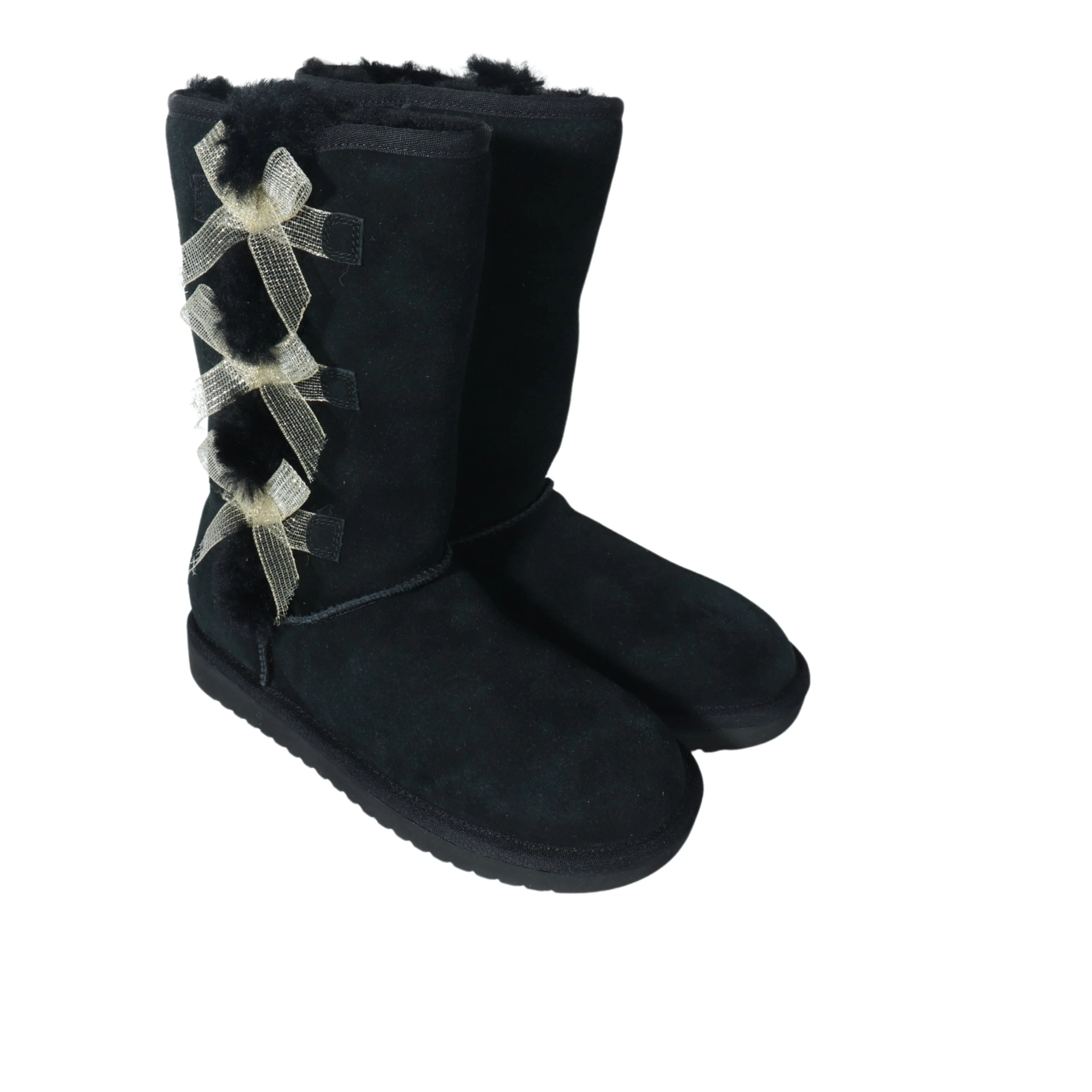 UGG - Triple glitter bow boots