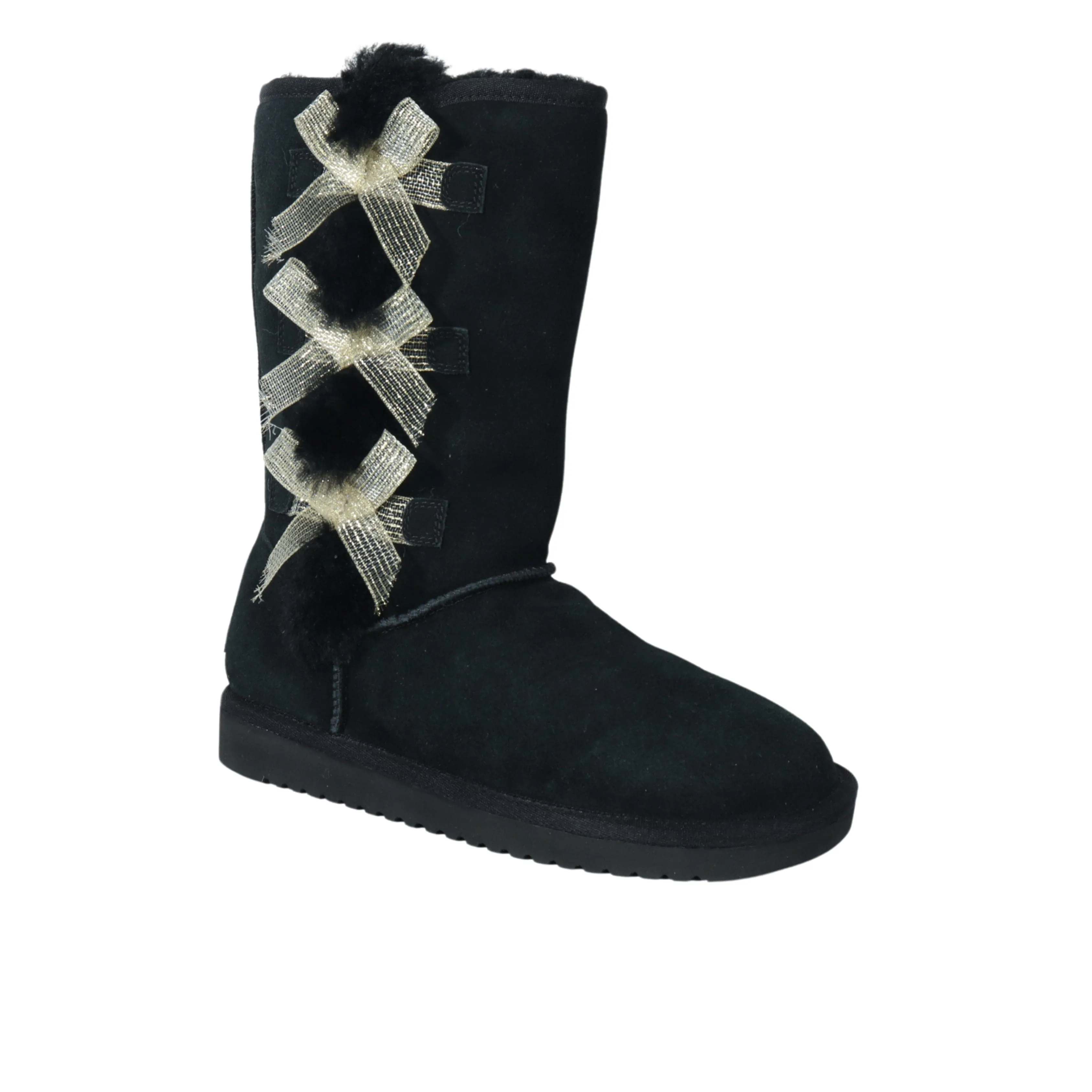 UGG - Triple glitter bow boots