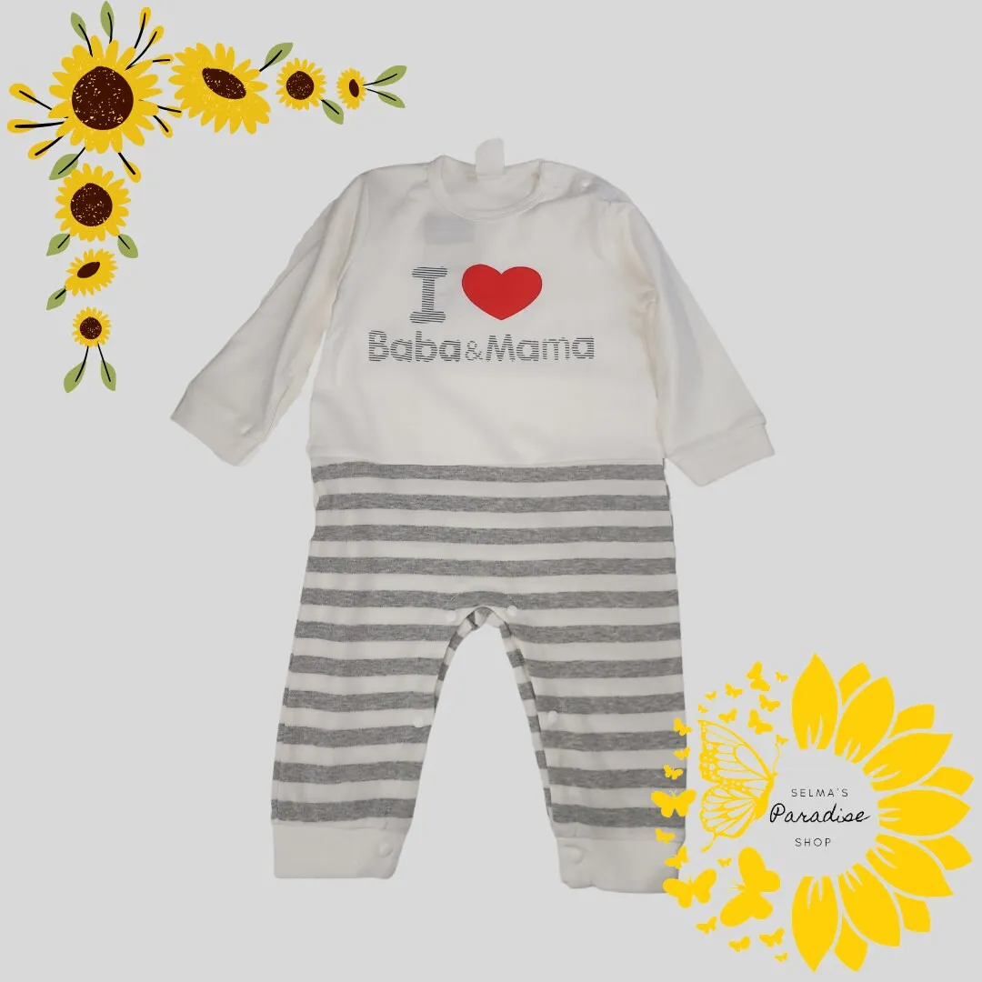 Unisex Baby Rompers 100% Cotton | Infant Pajamas | Long Sleeve Baby Gifts for Boys & Girls