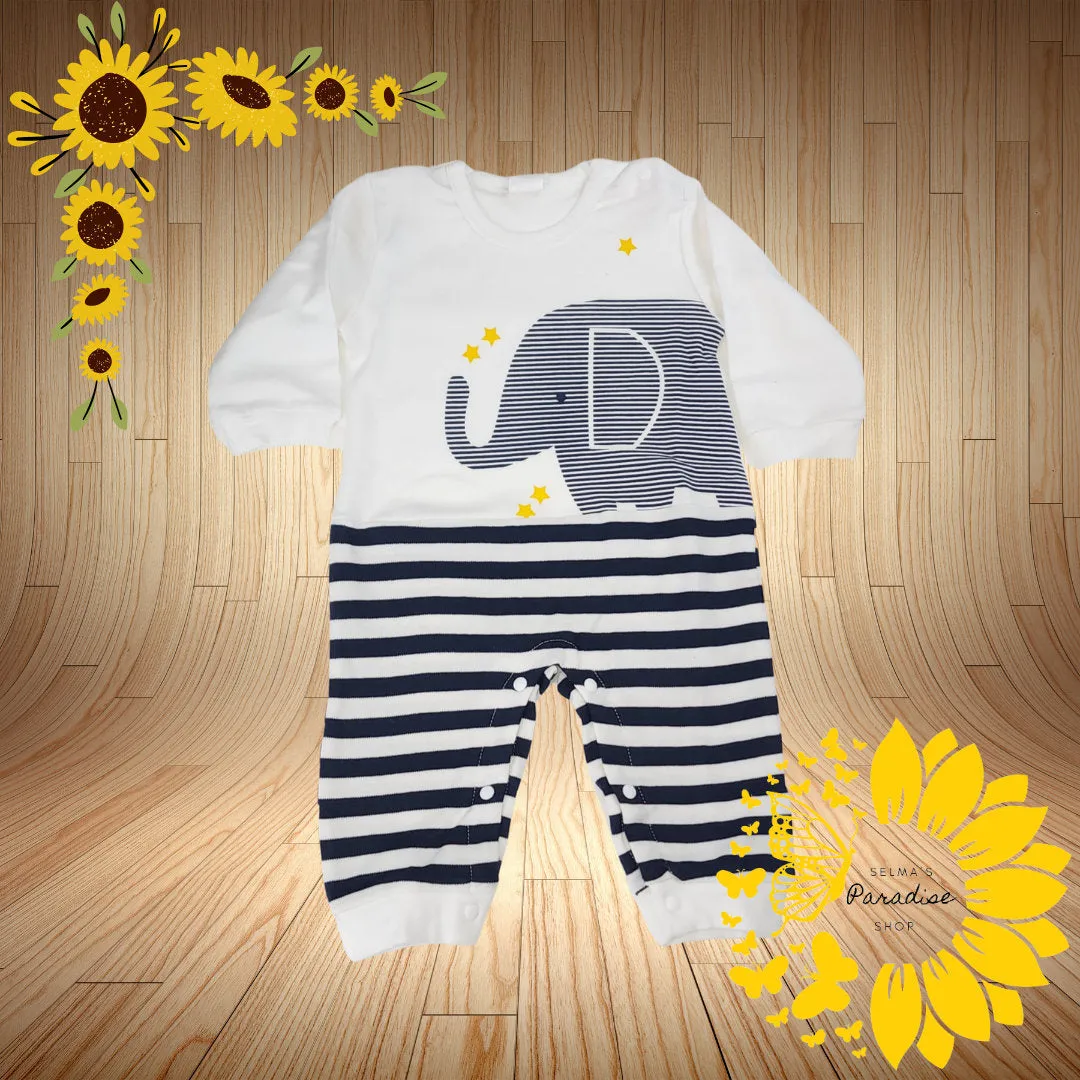 Unisex Baby Rompers 100% Cotton | Infant Pajamas | Long Sleeve Baby Gifts for Boys & Girls