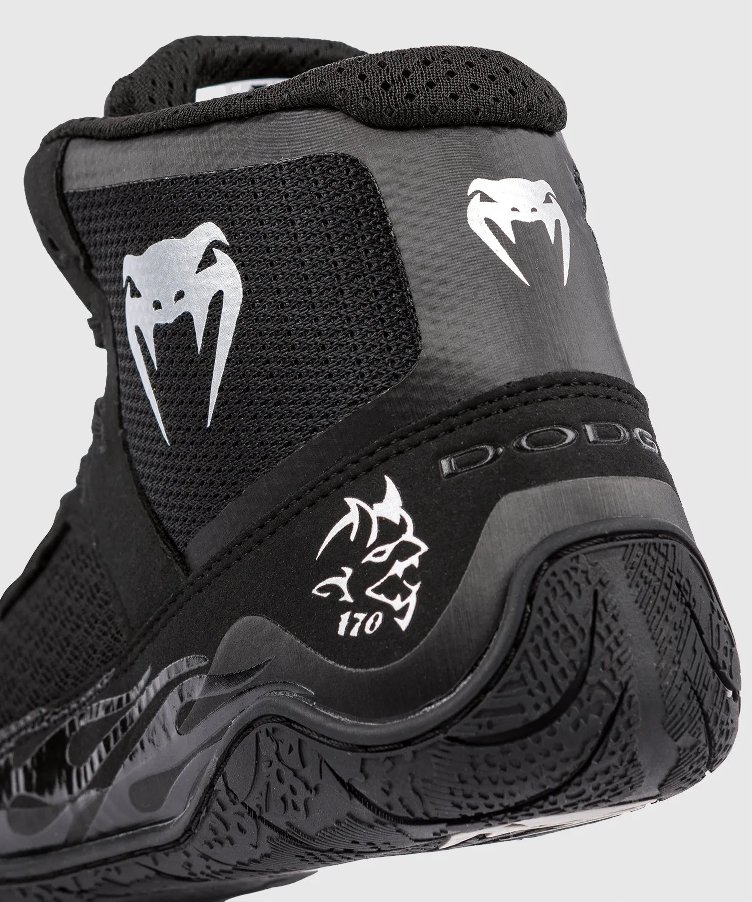 Venum X Dodge Demon 170 Wrestling Shoes - Black