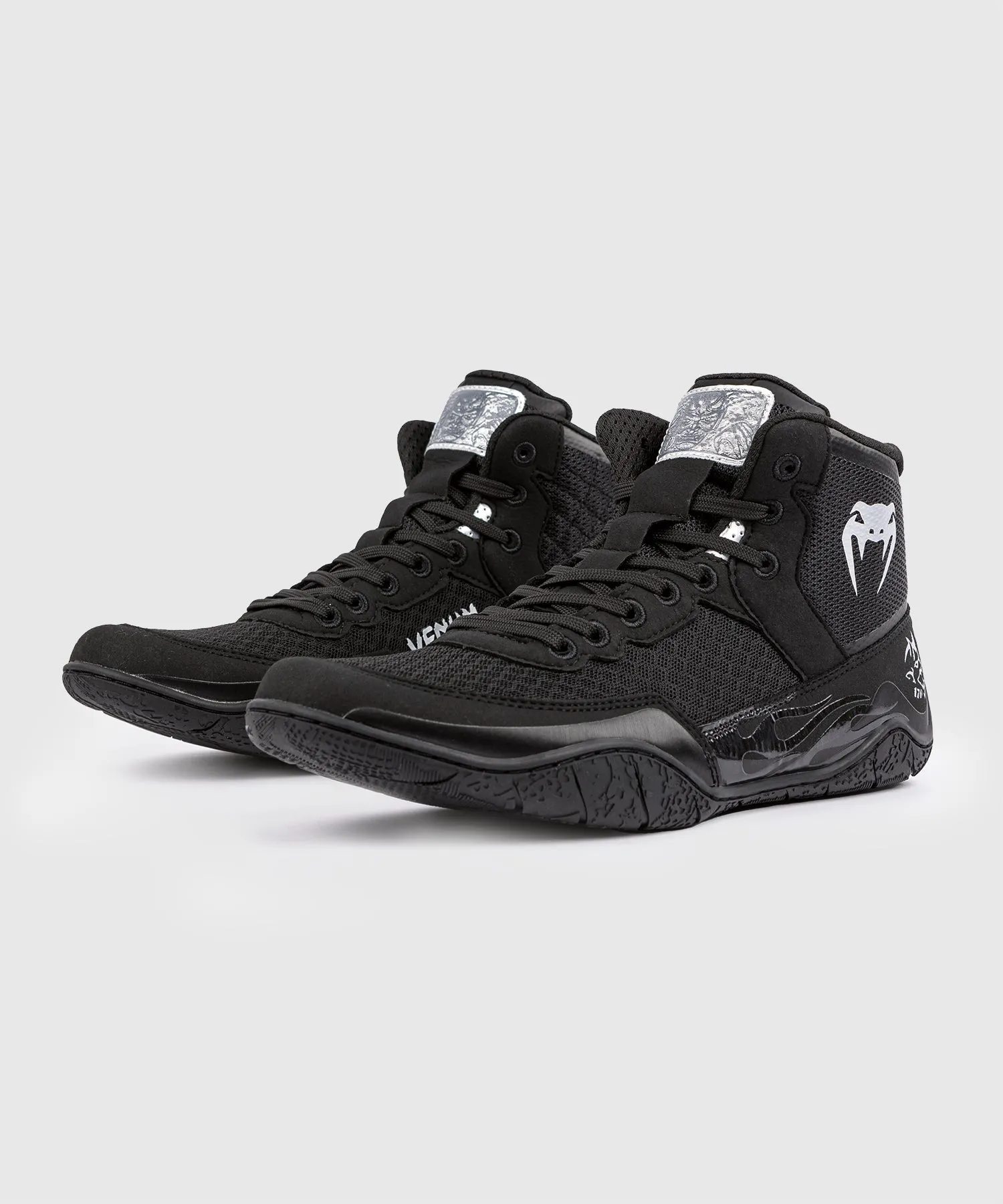 Venum X Dodge Demon 170 Wrestling Shoes - Black