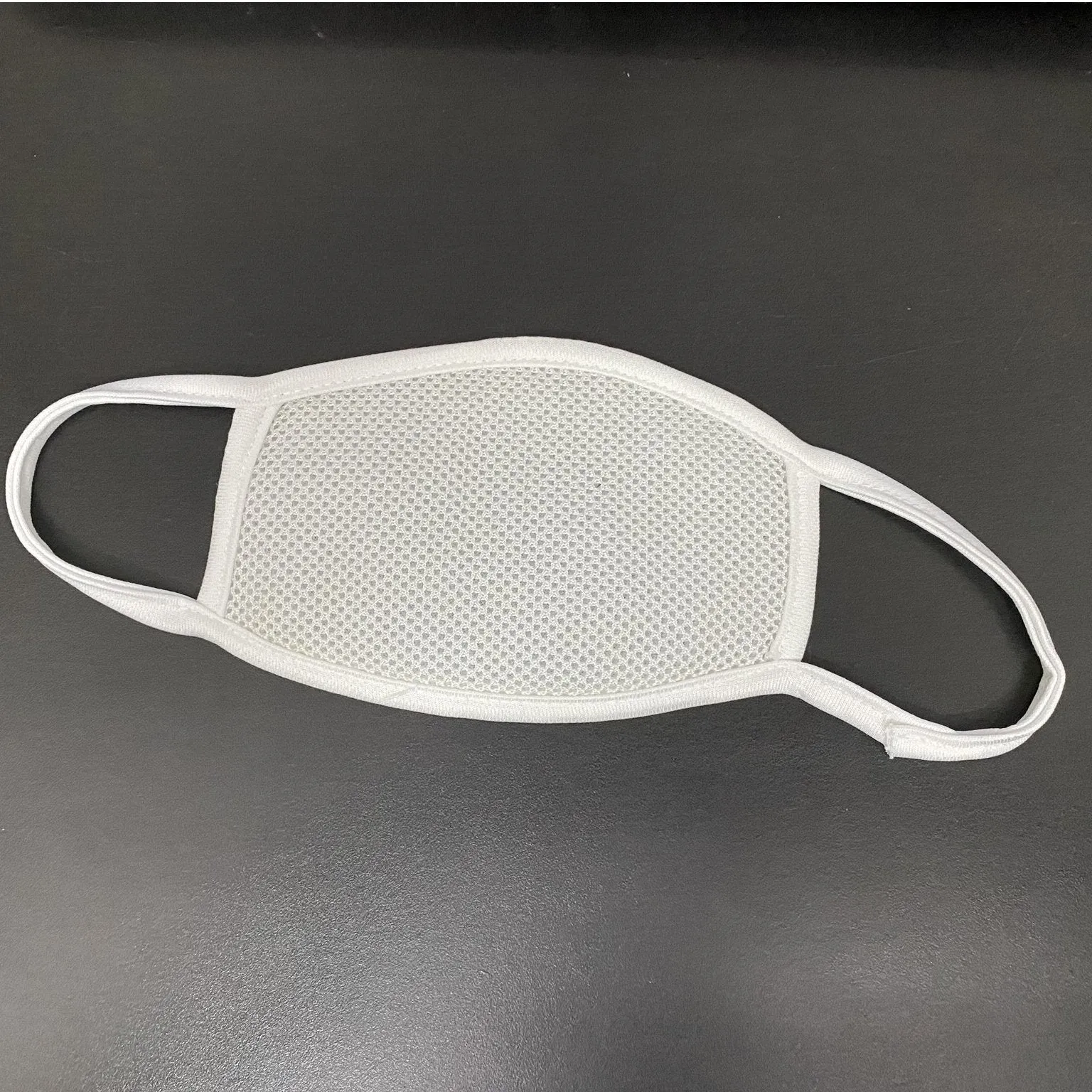 White Lycra Anti-Dust Anti Pollution Reusable Washable Wind and Dust Proof Safety Dual Filter Face Mouth Mask For Men and Women - 2 pcs