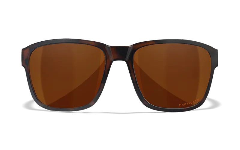 WILEY X TREK CAPTIVATE™ POLARIZED COPPER - MATTE HAVANA BROWN FRAME